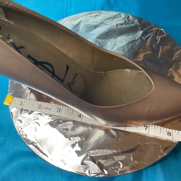 Yves Saint Laurent Brown Leather Pumps Size 8.5 Regular Made in Italy with COA - Picture 11 of 14
